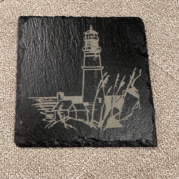 Slate Coaster Set - Picture 2 of 6
